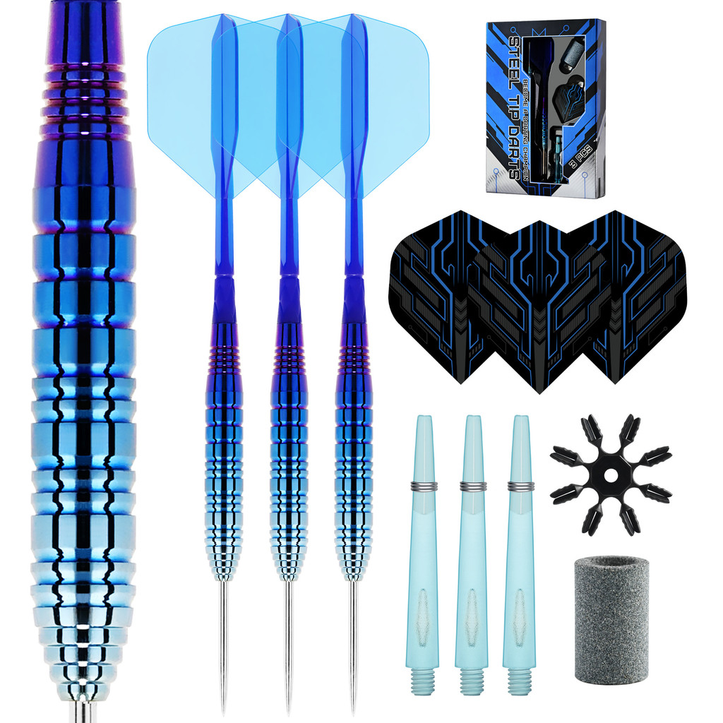 GOODARTS Phantom Series Mermaid22g Colorful Needle Darts Set for Competition Training Professional D