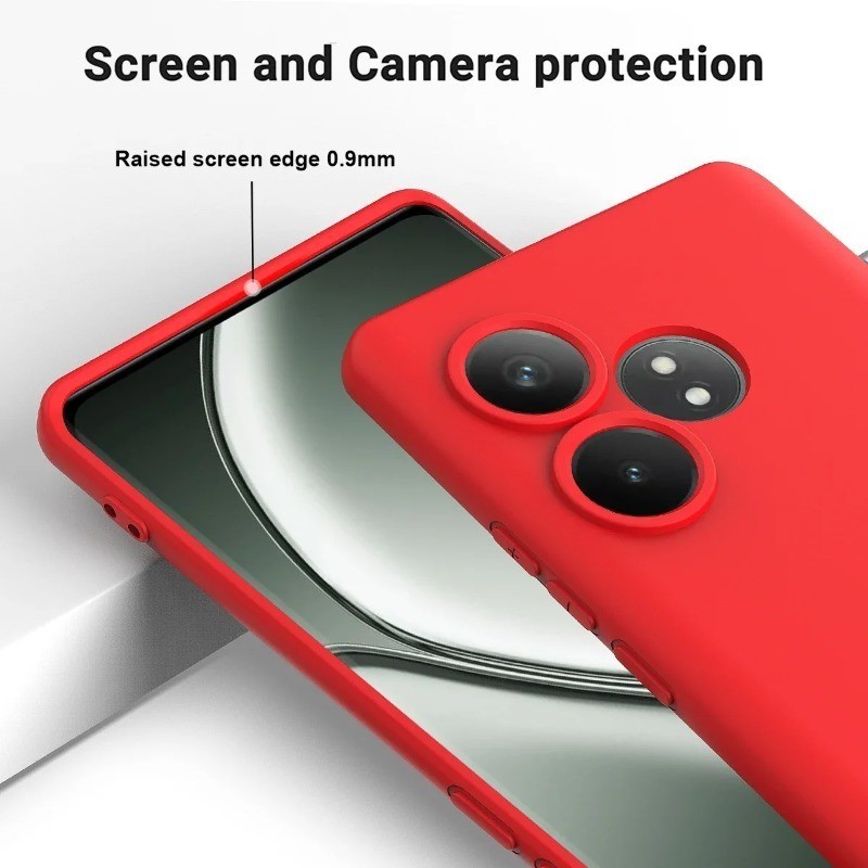 Liquid Straight Edgeเคสโทรศัพท์สําหรับVivo V40 V50 V60 รูปที่ 4