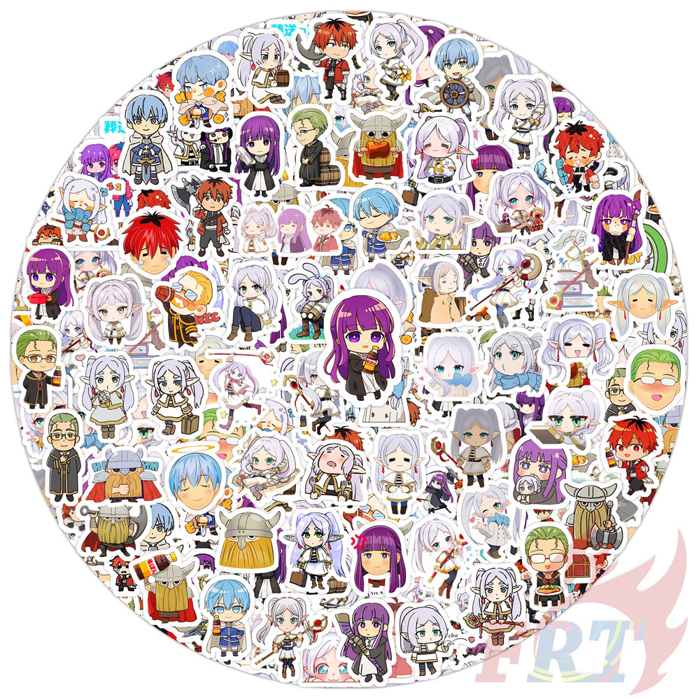 135ชิ้น/เซ็ต ❤ Frieren: Beyond Journeys End Q-1 Mini Diary Manual Stickers ❤ DIY แฟชั่นสมุดภาพอัลบั้