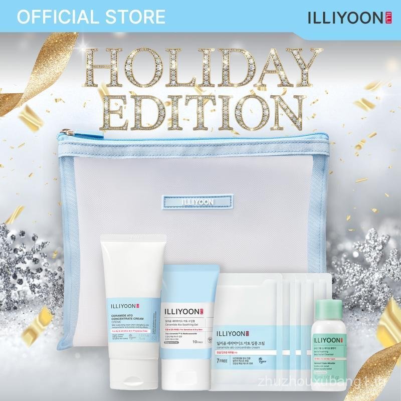 ILLIYOON Ceramide Ato Concentrate Cream | Moisturizer for Dry & Sensitive Skin, 100hr Lasting Hydrat