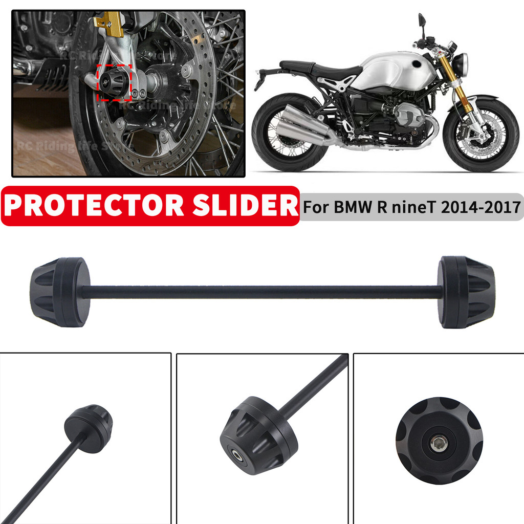OT For BMW R NINE T R9T R 9T R9 T RNINET 2014-2016 2017 Motorcycle Front Wheel Axle Fork Crash Slide