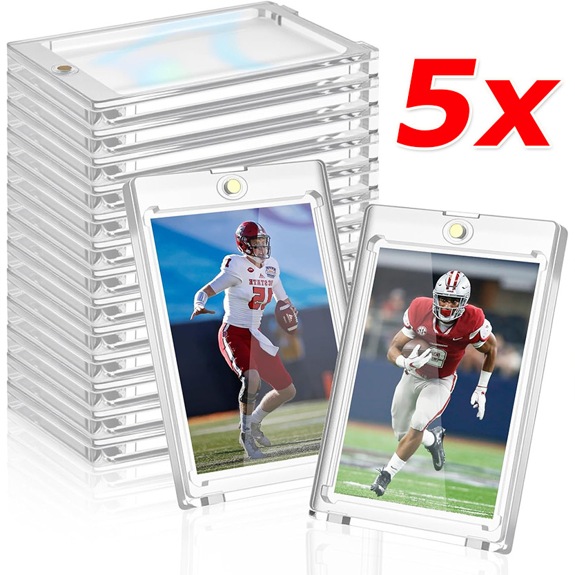 1/3/5 ชิ้นโปร่งใสแม่เหล็กการ์ดแขนป้องกัน / 35PT Kpop Idol Photo Holder