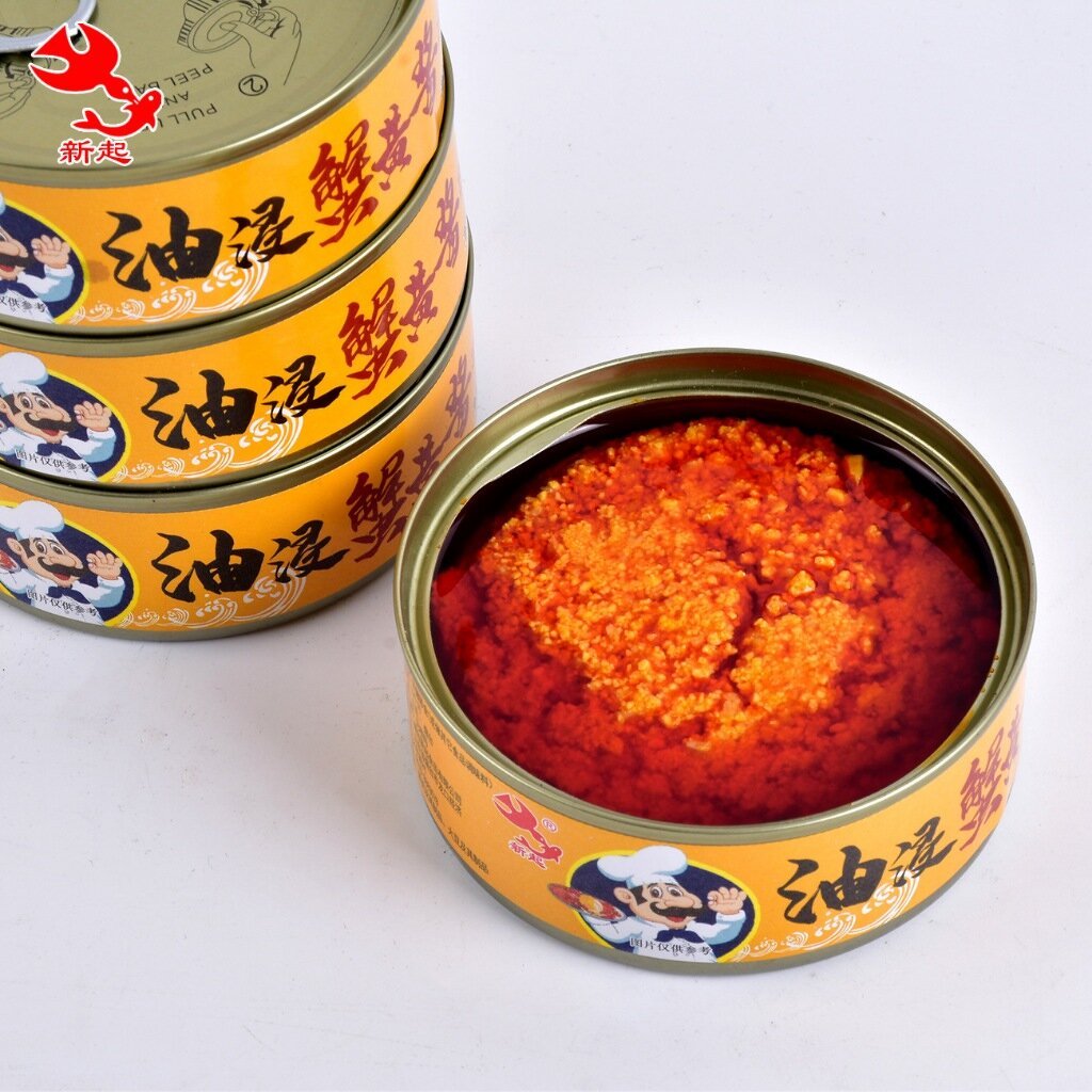ซอสมันปู Xin Qi เข้มข้นสะใจ 110g หอมนัวมันปูแท้ ทานคู่กับอะไรก็อร่อย Crab Roe Paste ราคา ถูกที่สุด ดีลบีเคเค แกลเลอรีภาพที่ 6