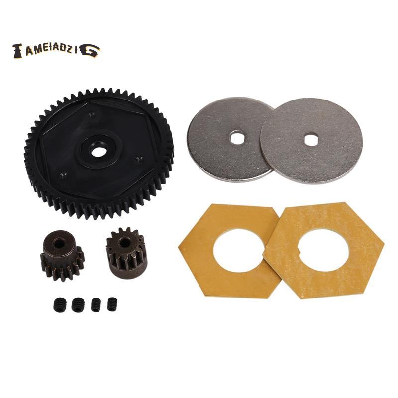 [คุณภาพ T] 54T Spur Gear 13T & 15T เกียร์มอเตอร์สําหรับ SCX10 II 90046 90047 1/10 RC Crawler รถอะไหล