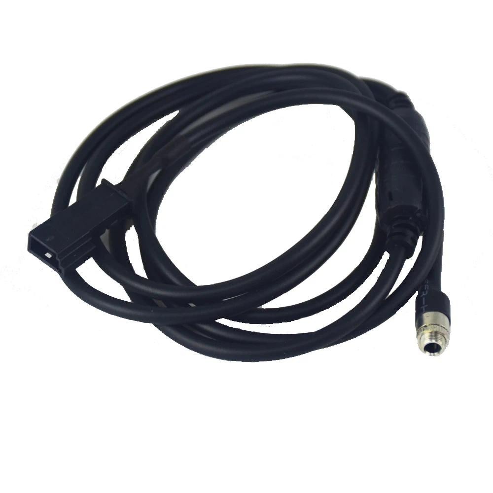 ชิ้นส่วนเครื่องเสียงรถยนต์ AUX Input Cable Adapter สําหรับ BMW E39 E46 E53 BM54 พร้อม 16:9 หน้าจอ CD