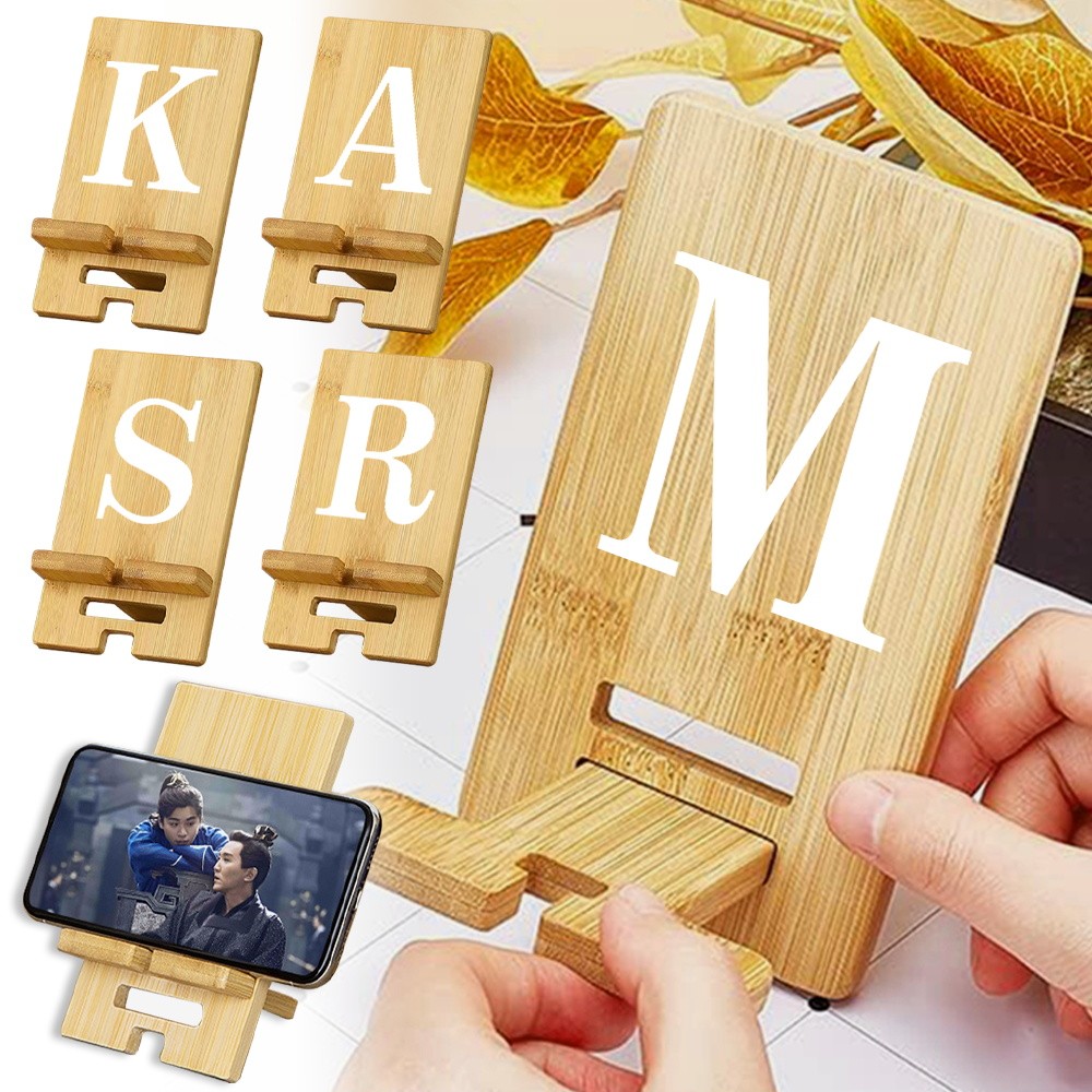 ที่วางโทรศัพท์มือถือ PHONE STAND จากไม้ธรรมชาติ มี  ที่วางมือถือ ที่ตั้งโทรศัพท์ ฐานวางโทรศัพท์แบบไม้