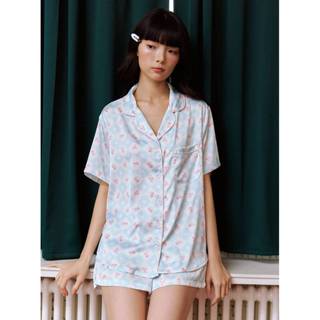 เซ็ตชุดนอน เสื้อแขนสั้น กางเกงขาสั้น รหัส SVG25016