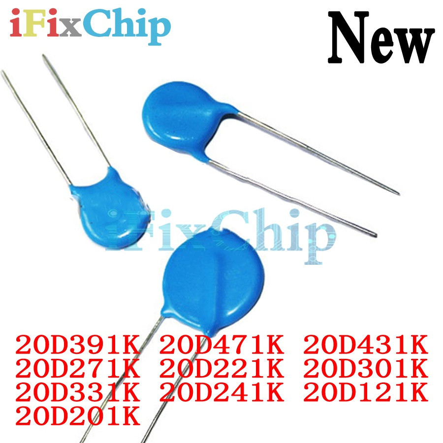 5pcs 20D391K 20D471K 20D431K 20D271K 20D221K 20D301K 20D331K 20D241K 20D121K 20D201K 20mm Field Effe