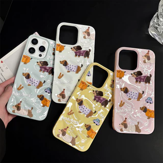 ✨จัดส่งฟรีในพื้นที่✨Naughty Puppy Meteoriteเคสโทรศัพท์สำหรับiPhone 16 15 14 13 12 11 6 7 8 Plus Pro Promax