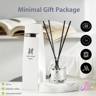 ส่งด่วน Hanky House ก้านไม้หอม กลิ่นโรงแรมหรู Reed Diffuser ก้านน้ำหอม น้ำหอมอโรม่า น้ำมันหอมระเหย ก้านหอม 50 ml.