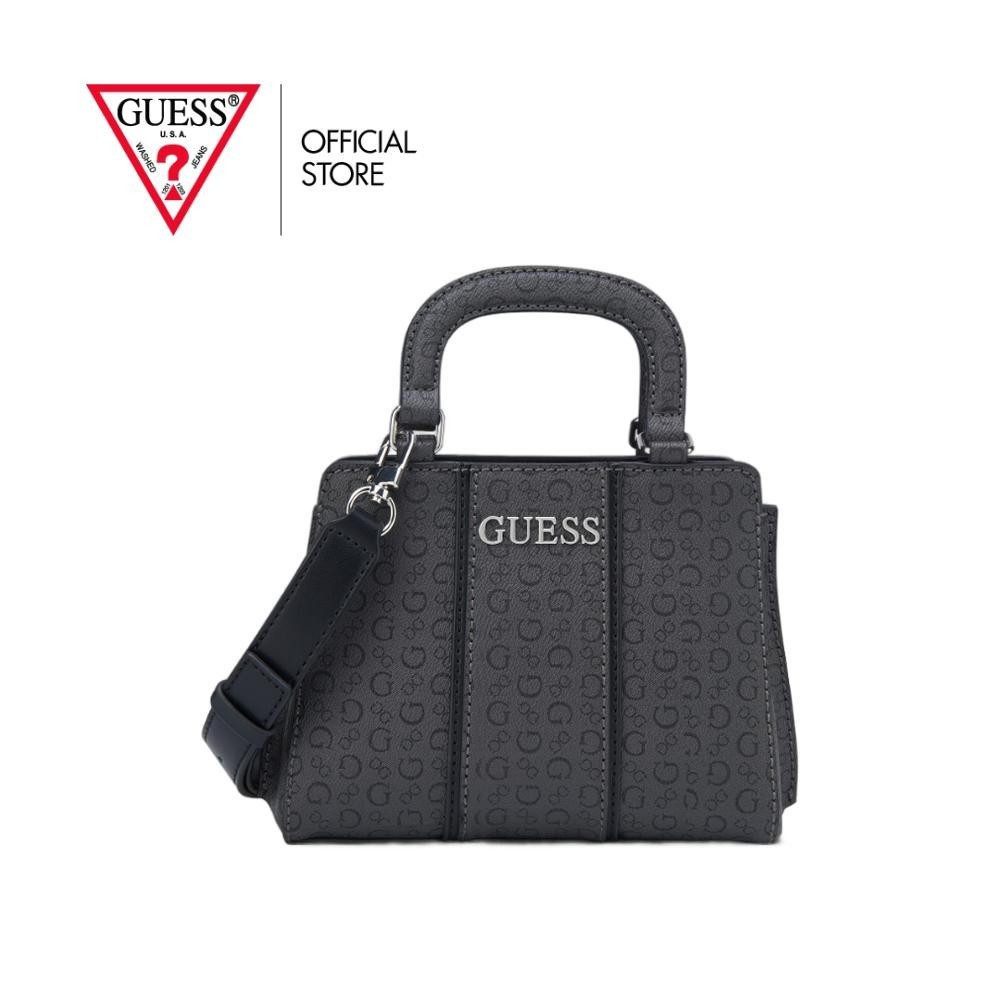 GUESS กระเป๋า รุ่น SV984678 RADLEIGH MINI SATCHEL MINI SATCHEL สีดำ