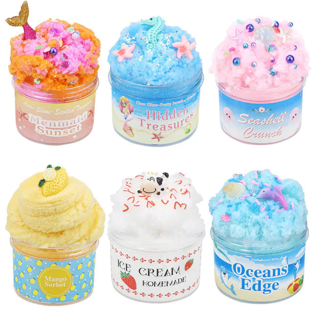 🚚 ส่งไว 🚚Fluffy Me Cloud Slime ☁️ สไลม์เนื้อฟู นุ่มเหมือนปุยนุ่น กลิ่นหอม น่ารักเกินต้าน