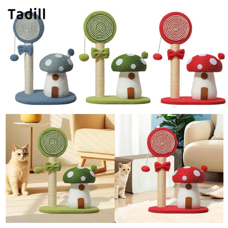 [negjsg] Cat Scratching Post Cat Grinding Paws Post สําหรับการออกกําลังกายการฝึกอบรมแบบโต้ตอบ