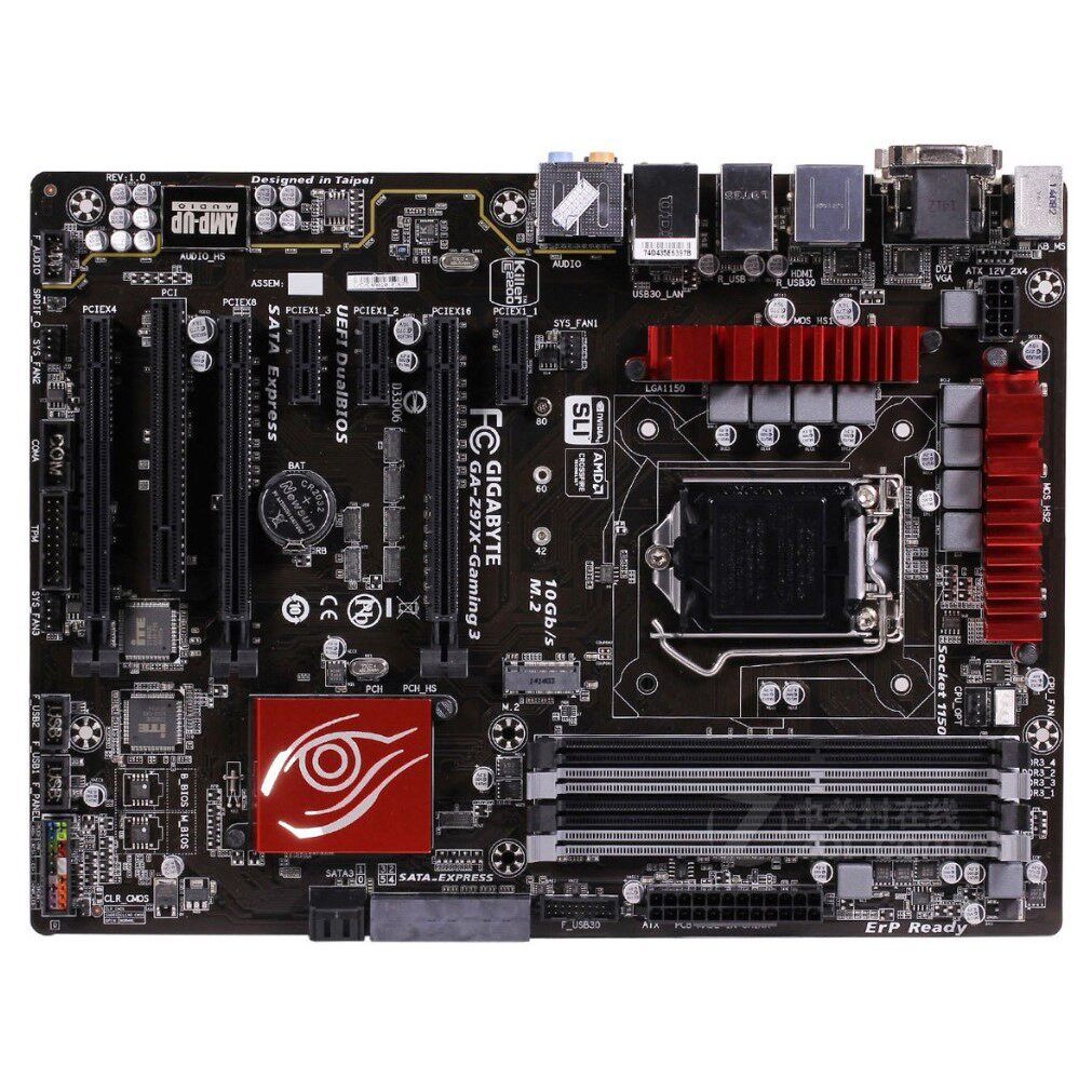 Gigabyte/Gigabyte Z97X-GAMING 3 Z97 เมนบอร์ด 4790K โอเวอร์คล็อก M.2 Solid State Desktop