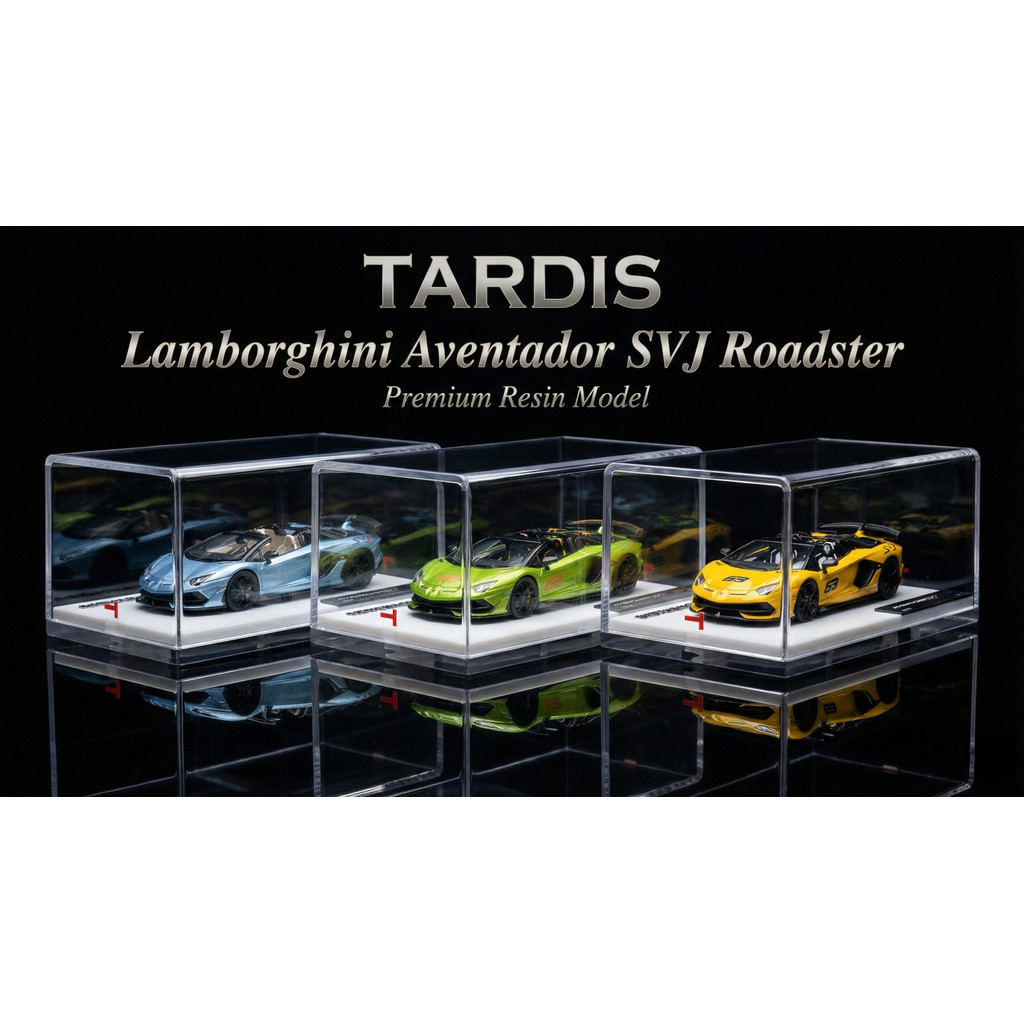 Tardis 1/64 Lamborghini Aventador ROADSTER SVJ