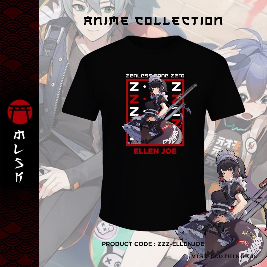 Zenless Zone Zero Agent | สินค้าพร้อมส่ง เสื้อยืดพิมพ์ลายผ้าฝ้าย 100% สำหรับ ลาย Yuzuha Dialyn Yidha