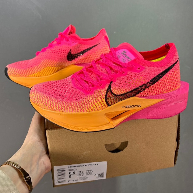 Vaporfly Next 3 รองเท้ากีฬาผู้ชายและผู้หญิง Ultralight Mesh Vaporfly Next 2 รองเท้าวิ่ง DV4130-688