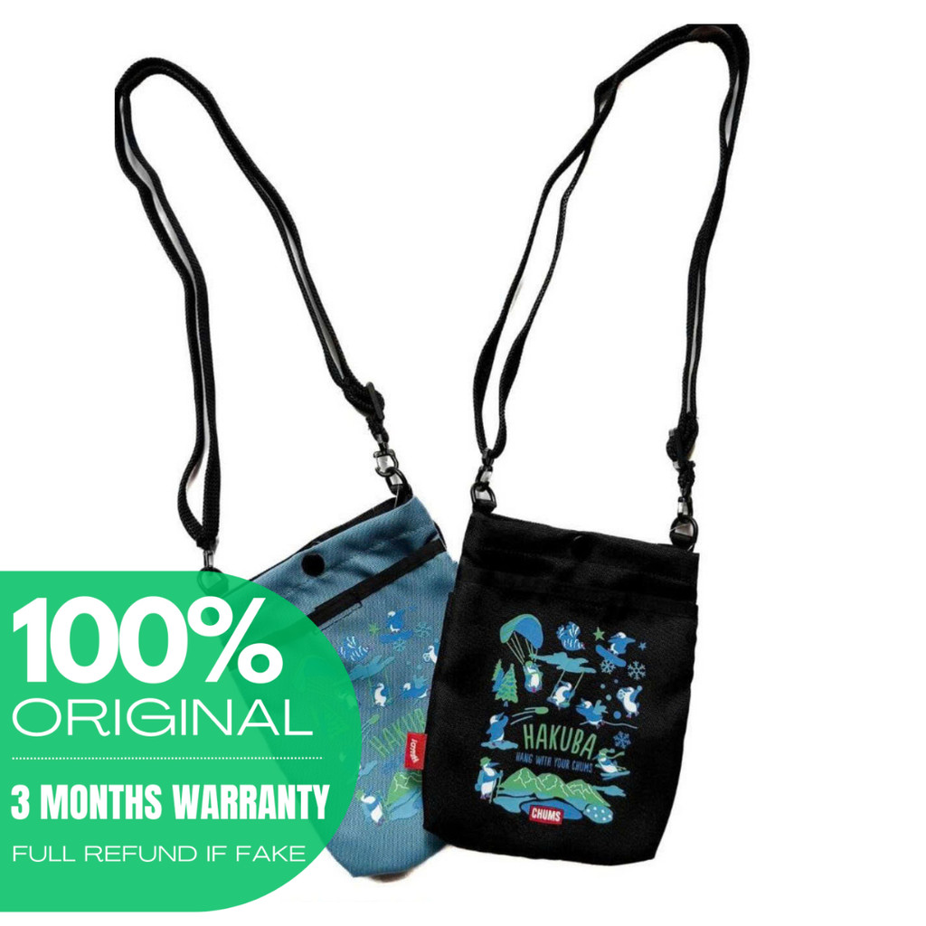 Chums x Hakuba กระเป๋าสะพายต้นฉบับ