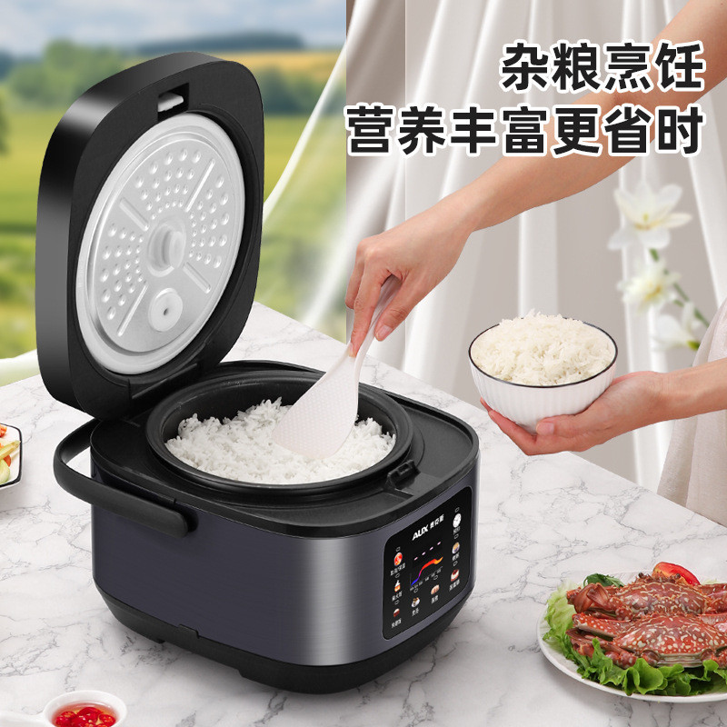 Oaks Smart Touch หม้อหุงข้าวในครัวเรือน 3L4l5L มัลติฟังก์ชั่นนัดหมาย Timed 1-8 คนทําอาหารหม้อหุงข้าว