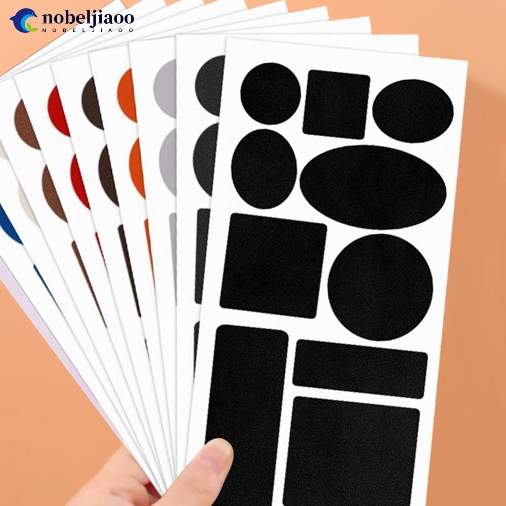 NOBELJIAOO แพทช์ซ่อมสําหรับเสื้อผ้าหนังกาวล้างทําความสะอาดได้ Traceless Repair Patch เบาะโซฟาผ้าสติก