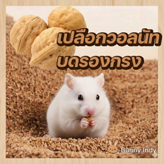 Bunny.indy เปลือกวอลนัทบด รองกรง ช่วยดูดซับฉี่ดี ลับฟันไปในต…