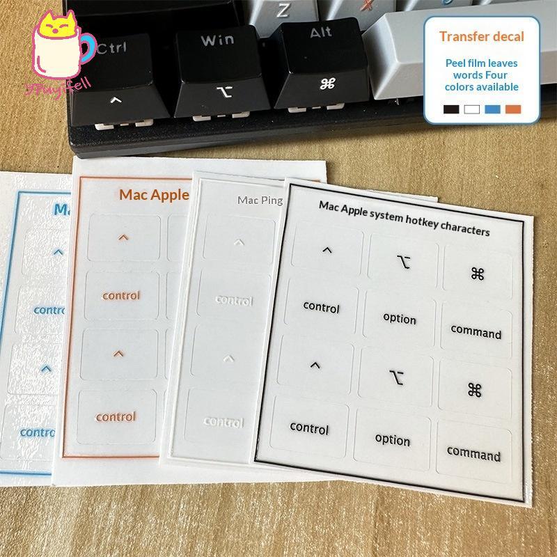 [YPU] Transfer Stiler Flip-Off Film With Text Mac Os System Hotkey combed Character Icon Desktoppute