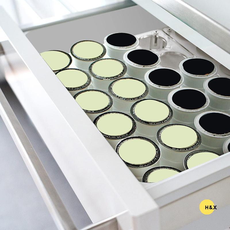 H & X 24-Slot แคปซูลกาแฟผู้ถือลิ้นชัก Organizer Traypatible K-Cup กาแฟ Pods อะคริลิคแคปซูลจอแสดงผล R
