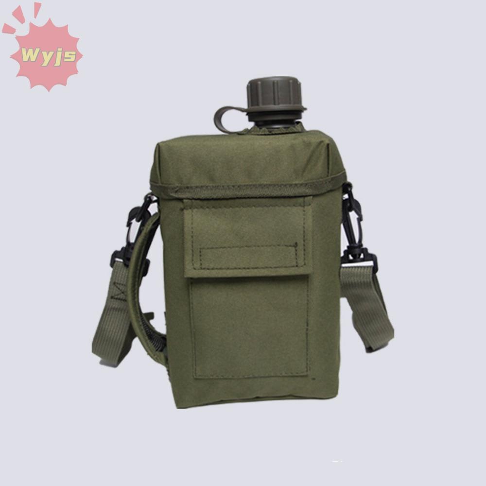 WJYS Flask, Camping Supplies Water Kettle, Practical 2L PE Hip Flask Outdoor