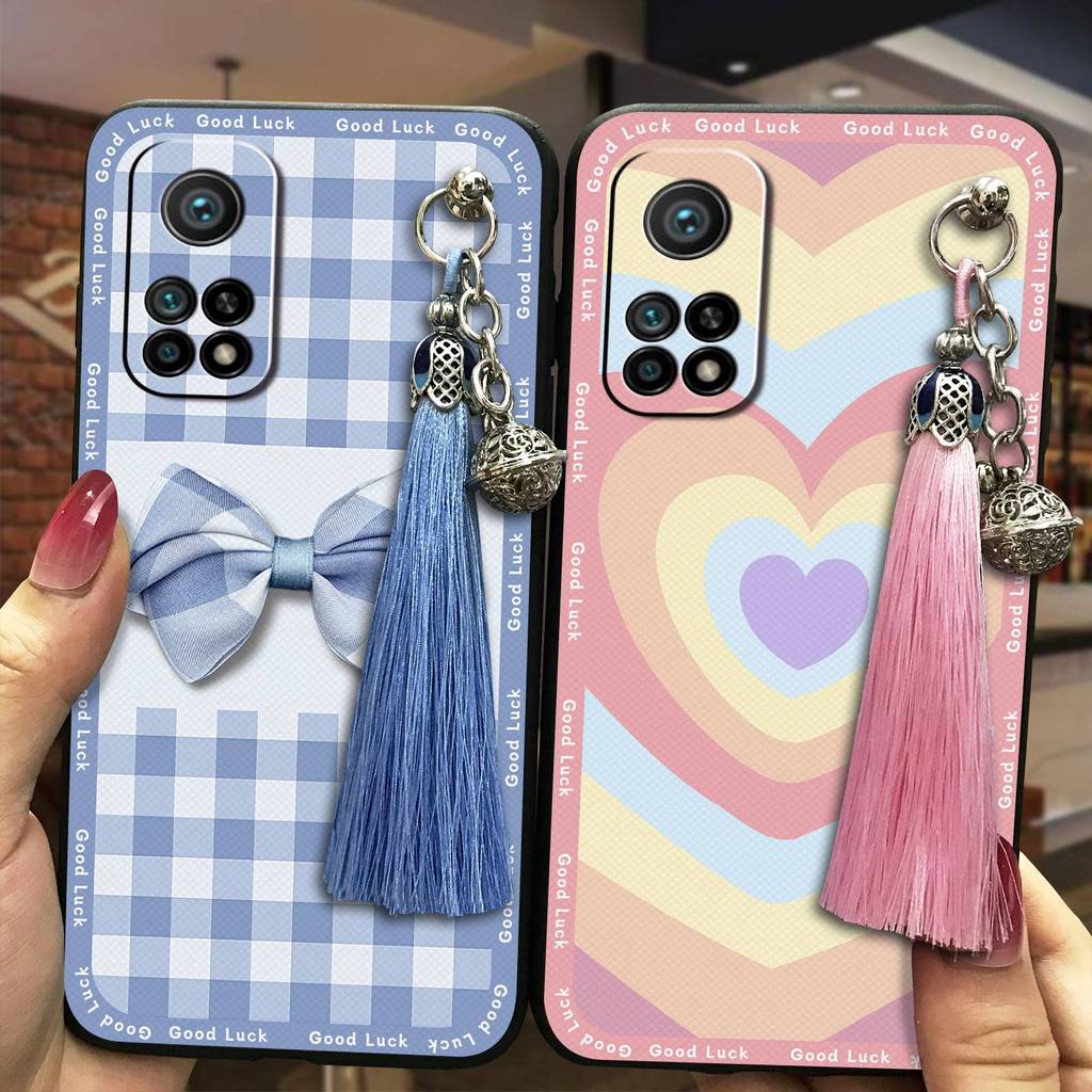 พู่ Bell เคสโทรศัพท์สําหรับ Xiaomi 10T 5G/10T Pro/Redmi K30S/K30S Ultra แฟชั่นออกแบบ TPU การ์ตูน Ant