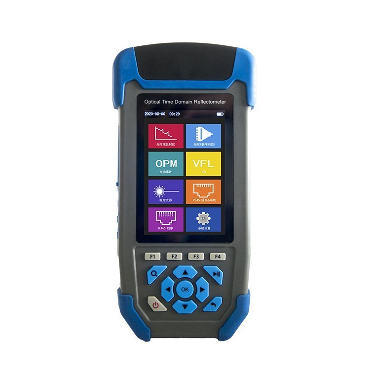 คุณภาพสูง FTTH 60km สมาร์ท OTDR 1310Nm/1550Nm มือถือ RS เครื่องทดสอบไฟเบอร์ออปติก Exfo PON Otdr สนับ