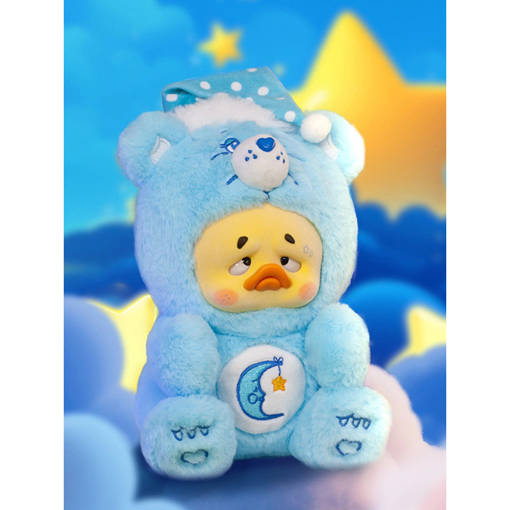 พร้อมส่ง🇹🇭 MTA. CareBears x UpsetDuck Bedtime Bear A Bit More Sleep Duck
