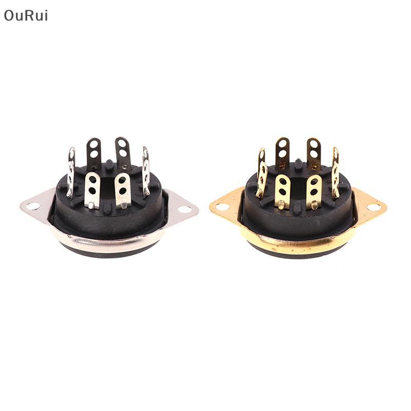 [B&C] ขายึดแชสซี 8pin Bakelite Tube Soet Base สําหรับ 6550B 6CA7 EL34 6L6 KT88 Vintage AMP DIY {th}
