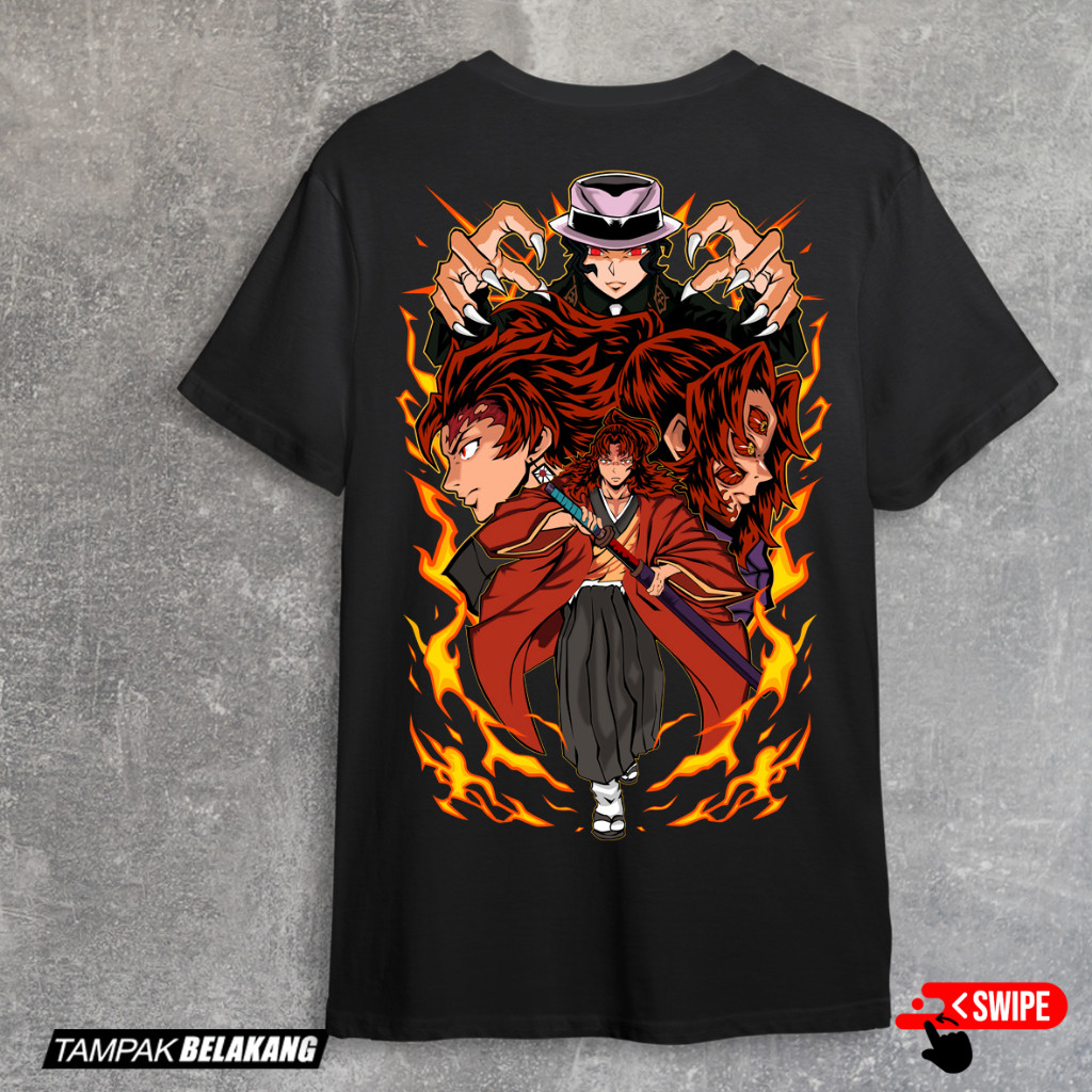 เสื้อยืด DEMON SLAYER ANIME MUZAN, YORICHI