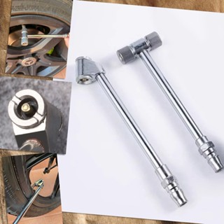 ✨ หัวเติมลม แบบยาว 2 ทาง เติมลม ยาง สูบลม ปั้มลม รถยนต์ มอเต…