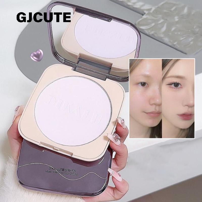 GJCUTE DIKALU Soft Face Setting Powder Cushionpact Powder Oil-Control Matte คอนซีลเลอร์ Finish Smoot