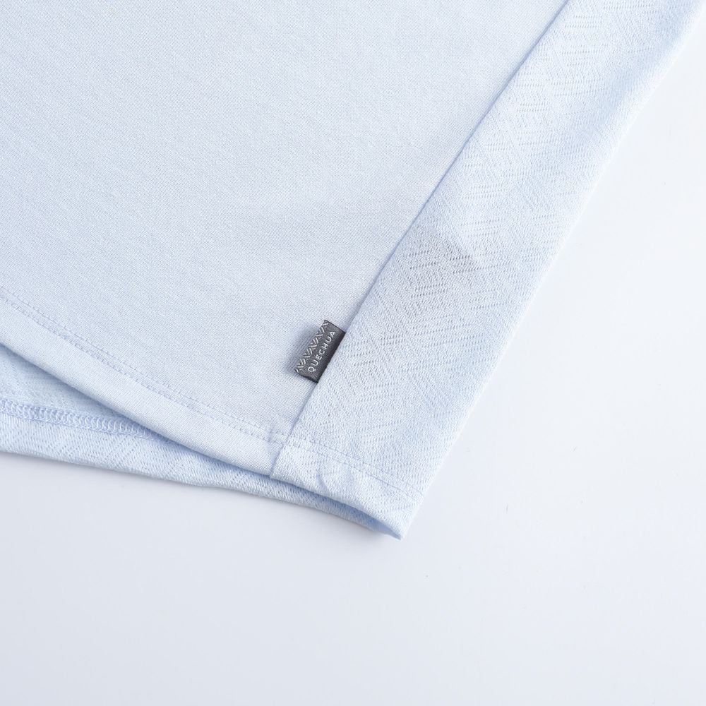 Decathlon Hiking Tank Top - Nh500 - Women เสื้อกล้ามเดินป่าสำหรับผู้หญิง รุ่น Nh500 - Blue - รูปที่ 5