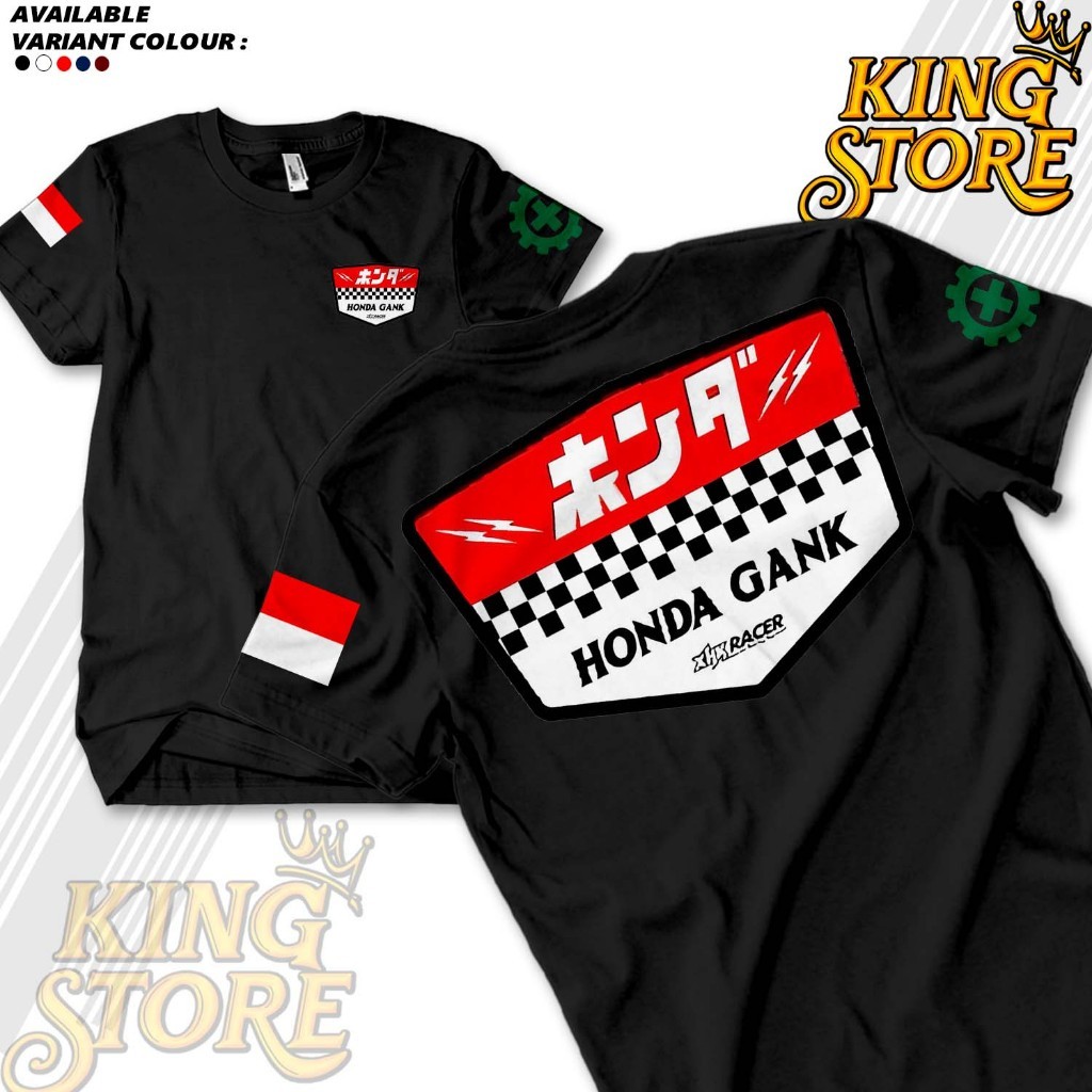 เสื้อยืด HONDA GANK - เสื้อยืด HONDA GANK - เสื้อ HONDA GANK