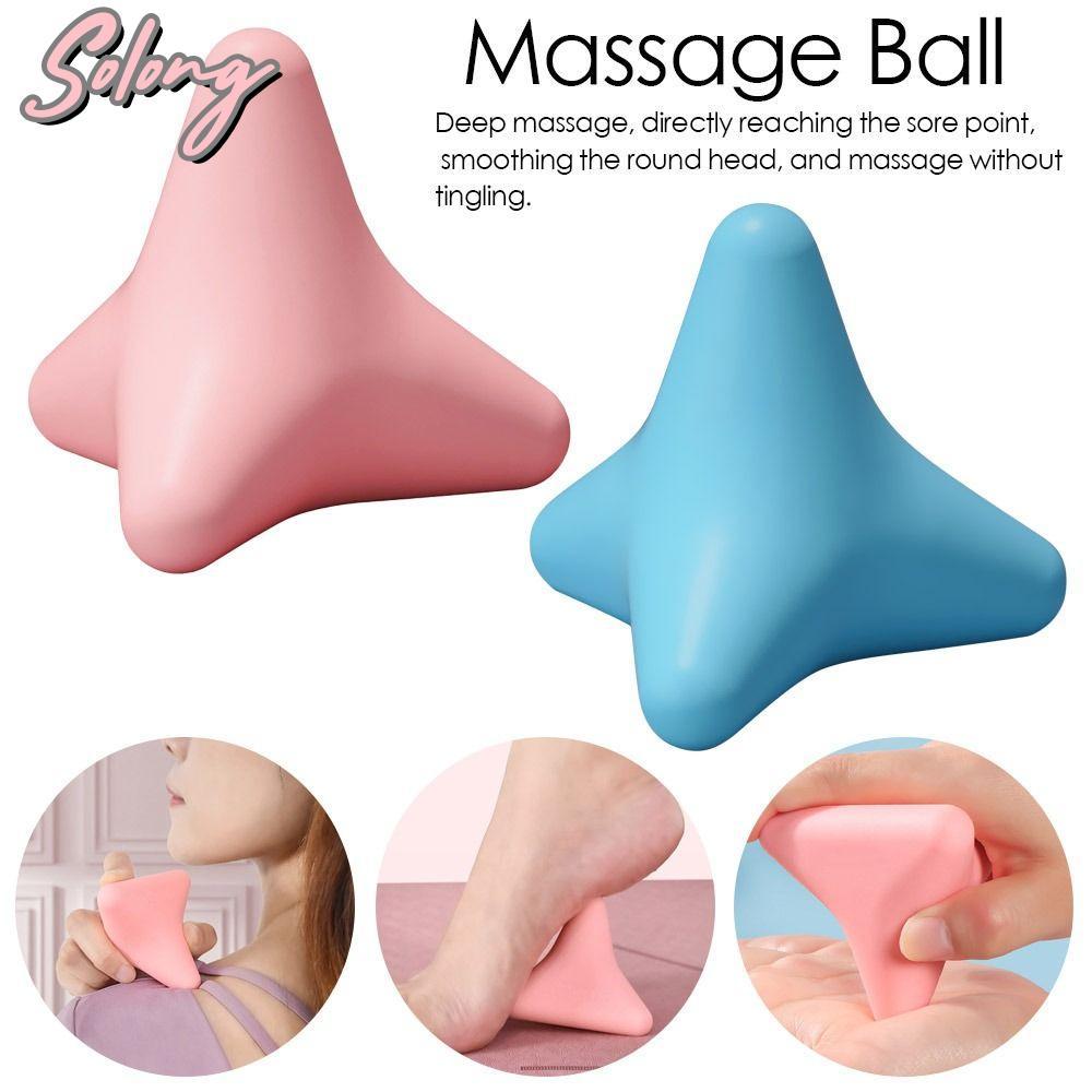 COMOME Massage Ball Acupoint Massage Psoas Scapula Neck Massage Cone Ball