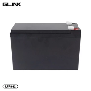GLINK Life PO4 Battery แบตเตอรี่ 12.8V 8A มีระบบ BMS ในตัว รุ่น LFP8-12