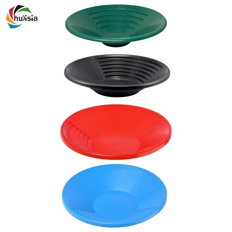 [chulisia] 15" Dual Riffle Nuggage Panขุดลอก Prospecting River Tool ในเขตภูเขา