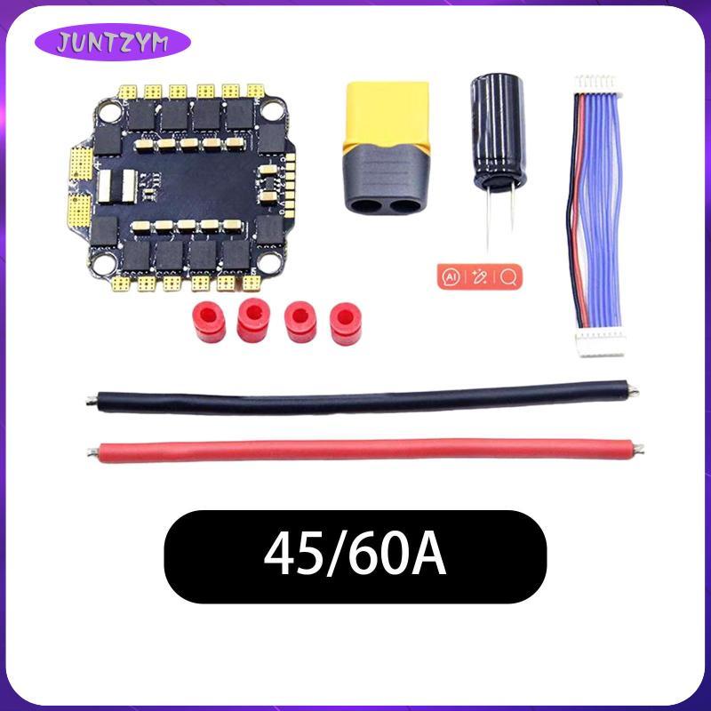 [juntzym] Four in A ESC ,FC Stack 45A 60A Quadcopter ESC,Brushless ESC,4 In1 ESC แบบไม่มีแปรงสําหรับ