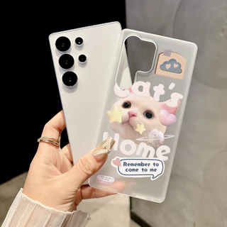 เคสโทรศัพท์ for Samsung A56 A55 A07 A35 A05S A16 A57 A54 A15 A36 A17 S24 S25 S26 Ultra A34 A53 A26 A27 A37 น้ำค้างแข็ง