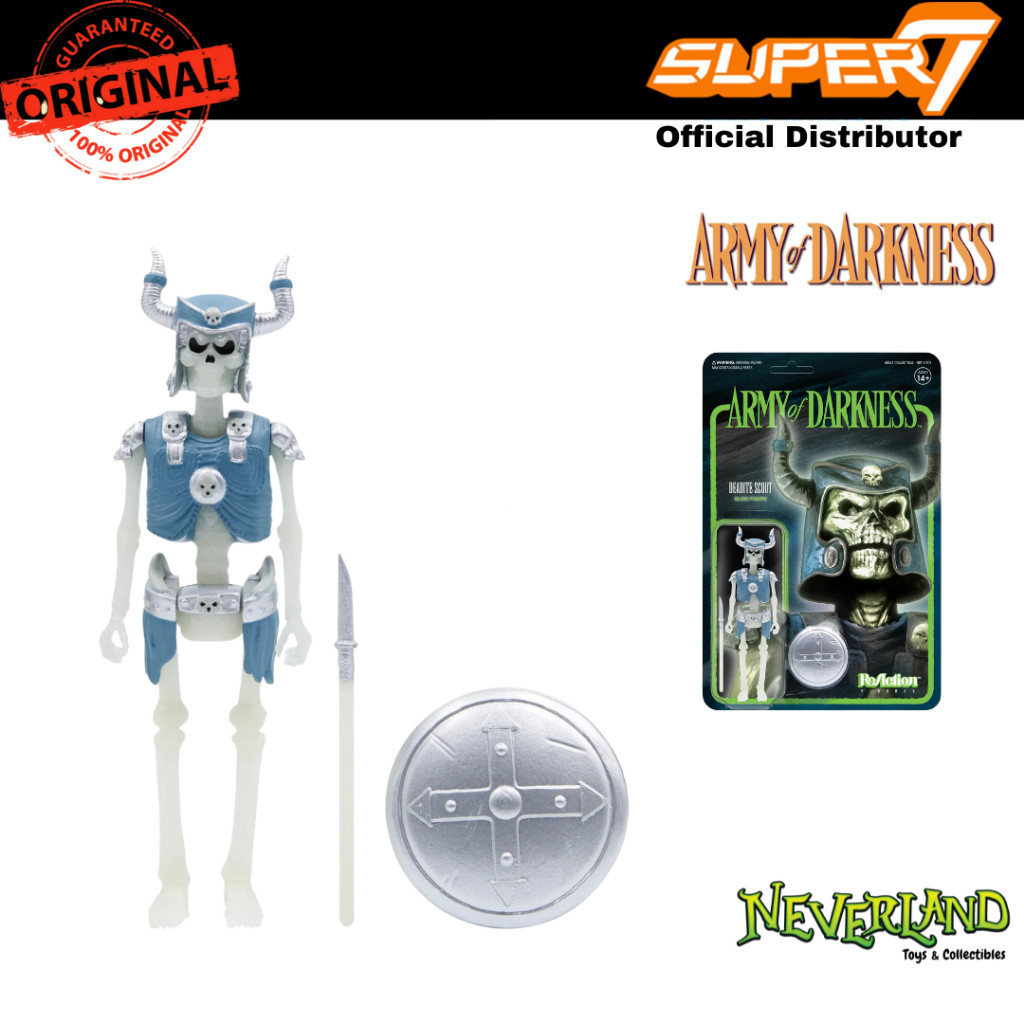 (🔵PRE-ORDER)Super7 Army of Darkness Deadite Scout Glow Rection Figure
