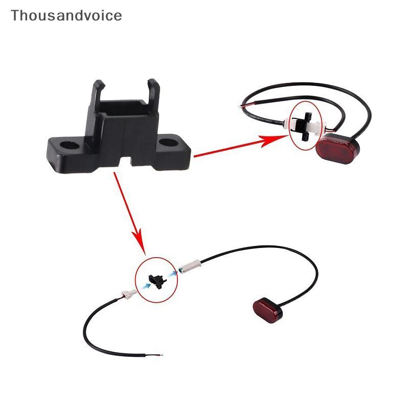 [พันโวซ] ไฟเบรกหลังพร้อมการแจ้งเตือนความปลอดภัย สำหรับ Scooter ไฟฟ้า Xiaomi M365/Master สายไฟอะไหล่