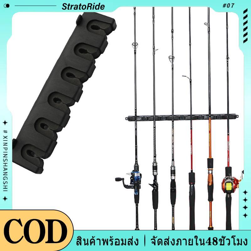 Stratoride ที่วางคันเบ็ดตกปลา6ก้าน, ที่ยึดเสาแนวตั้งติดผนังโมดูลาร์สำหรับโรงรถ