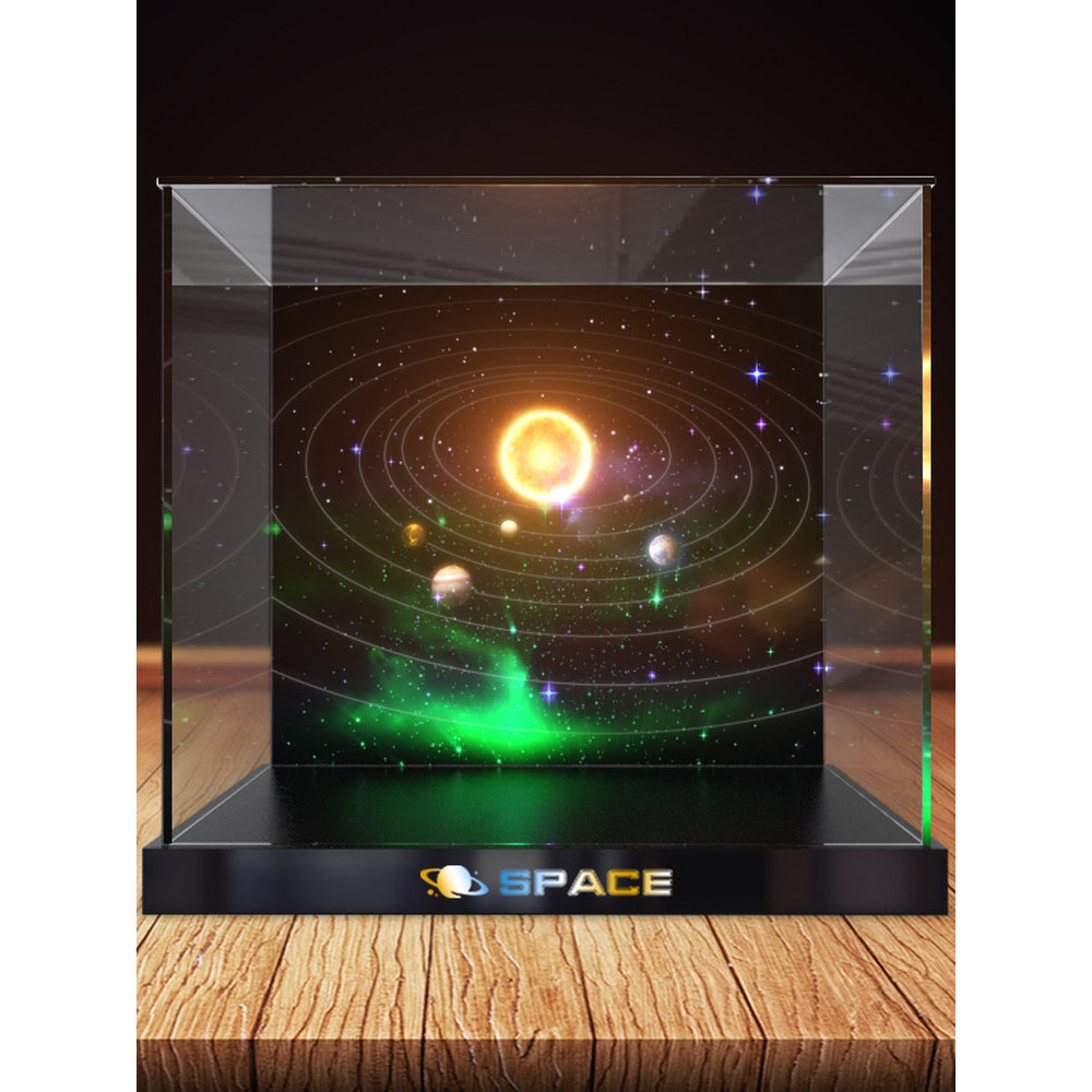 [กล่องแสดงโมเดล] ตู้โชว์เหมาะสําหรับ ที่ สูง 42179 แผ่นดินและดวงจันทร์ติดตามการดําเนินงานรุ่นอะคริลิ