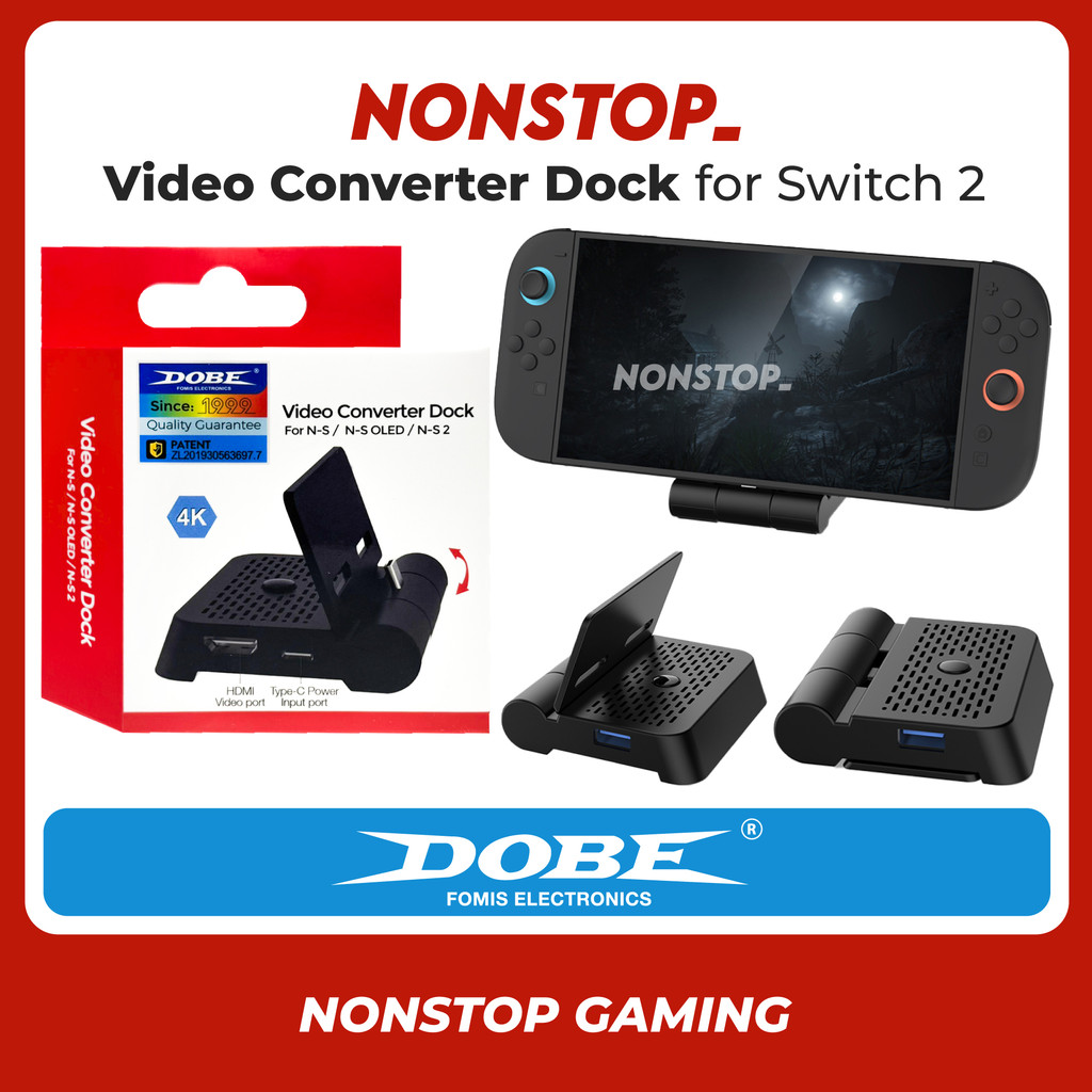 DOBE Nintendo Switch TV Dock การเชื่อมต่อ HDMI Video Converter Dock Monitor TV แบบพกพา TNS-19027B