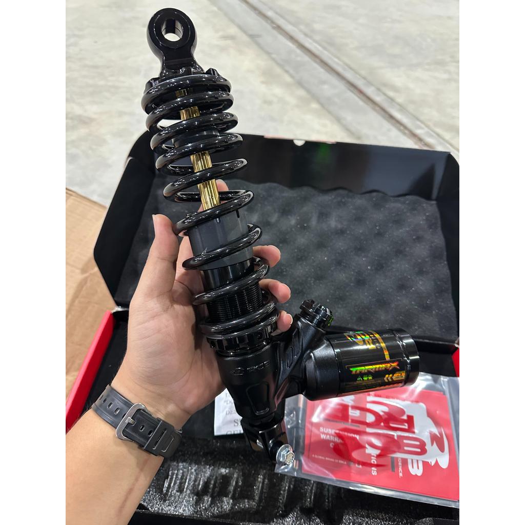 RCB โช้คหลัง TARMAX จีออโน่ GIORNO+125 LEAD125 GRAND FILANO สูง 320 mm ปรับรีบาวน์ได้