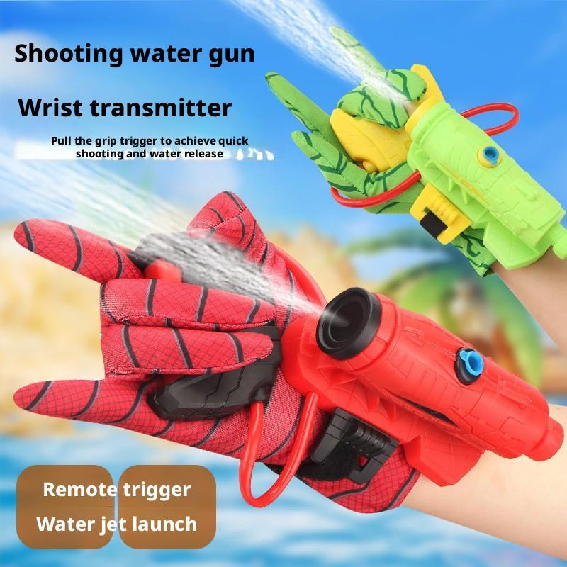 สไปเดอร์แมนกดของเล่นน้ําของขวัญสงกรานต์ของเล่นเด็ก P8K8