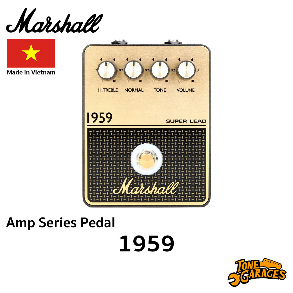 Marshall 1959 Distortion Pedal Amp Series Pedal เอฟเฟคกีต้าร์ Made in Vietnam